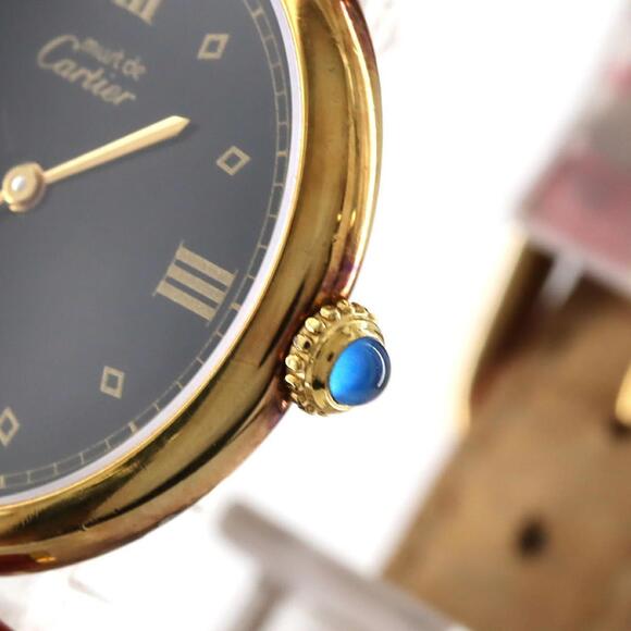 Cartier Must VLC LM GP W1001054 Quartz Watch